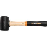 Rubber Mallet, 16 oz., Wood Handle, 13" L Chandler Sales