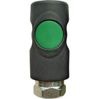 TOPQUIK S1 Ultraflo 7.8 mm Quick Coupler, Polyester Composite/Stainless Steel, 1/4", Female NPT, 174 PSI Chandler Sales