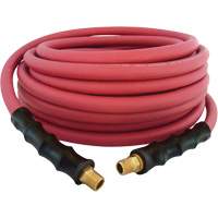 MAXPRO Rubber Hose, Air/Water, EPDM Rubber/Polyester, 3/8" dia. x 50', 300 psi, 1/4 NPT Chandler Sales