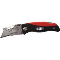 Couteau utilitaire pliant, 2-3/8" lame, poign&eacute;e en Plastique/Coussin&eacute;e Chandler Sales