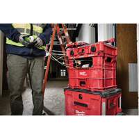 Bac distributeur de fils XL PACKOUT, 15-3/4" x 18-5/8" x 15", Noir/Rouge Chandler Sales