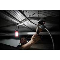 Rechargeable Low-Profile Magnetic Task Light, LED, 100/250/500 Lumens, Plastic/Aluminum Housing Chandler Sales