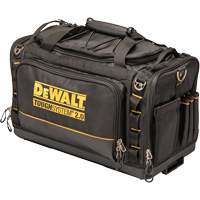 ToughSystem&reg; 2.0 Dirt Repellent Jobsite Tool Bag, 1680 Denier, 50 Pockets, Black/Yellow Chandler Sales