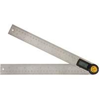 Localisateur d'angle num&eacute;rique et r&egrave;gle, 11" lo, Acier inoxydable, Graduations de 1/32" Chandler Sales