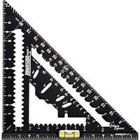 7-1/4" Johnny Square&reg; MACH-1 Smart Mark Rafter Square with Level Vial Chandler Sales