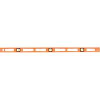 Niveau pour entrepreneurs Structo-Cast&reg; orange, Poutre en I, 4' lo, 3, Non magn&eacute;tique Chandler Sales