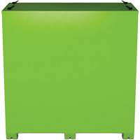 Armoire de rangement d'&eacute;PI sur place, Acier, Vert lime haute visibilit&eacute; Chandler Sales