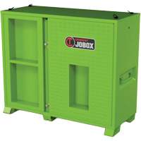 Armoire de rangement d'&eacute;PI sur place, Acier, Vert lime haute visibilit&eacute; Chandler Sales