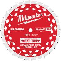 Thick Kerf Framing Circular Saw Blade, 10-1/4", 28 Teeth, Wood Use Chandler Sales