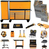 MEGAMOD Mechanics Tool Set in Premium Modular Foam Trays with Tool Storage & Shop Equipment, 1629 Pieces Chandler Sales