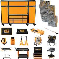 MEGAMOD Mechanics Tool Set in Premium Modular Foam Trays with Tool Storage & Shop Equipment, 1858 Pieces Chandler Sales