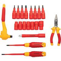 3/8" Drive VDE Insulated Tool Set, 1000 V, 20 Pcs Chandler Sales