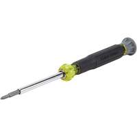 Tournevis multi-embouts fendus et Phillips pour &eacute;lectroniques 4-en-1, 6-1/2" lo, Prise Coussin&eacute;e Chandler Sales