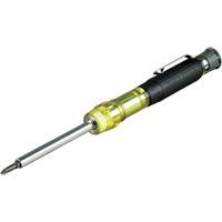 Tournevis multi-embouts pour &eacute;lectroniques 4-en-1, 6-5/8" lo, Prise Coussin&eacute;e Chandler Sales
