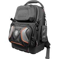 Sac &agrave; outils dorsal Tradesman Pro Tool Master, 11" lo x 13-1/2" la, Noir/Gris/Orange, Polyester Chandler Sales