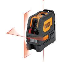 Niveau laser &agrave; croix rouge &agrave; autonivellement, avec point &agrave; plomb rouge Chandler Sales