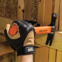 Straight-Claw Hammer, 18 oz., Fibreglass Handle, 14-4/5" L Chandler Sales