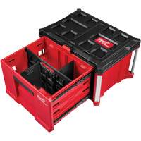 Boîte &agrave; outils avec un tiroir PACKOUT avec une capacit&eacute; de 50 lb, 16-3/10" x 22-1/5" x 14-3/10", Noir/Rouge Chandler Sales