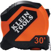 Compact Tape Measure, 27 mm x 30', 1/16'' Graduations Chandler Sales