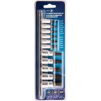 Magnetic Metric Bit Socket Set JMHB-11M, Hex, 1/4"/3/8" Drive, 11 Pcs Chandler Sales