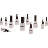 Magnetic Metric Bit Socket Set JMHB-11M, Hex, 1/4"/3/8" Drive, 11 Pcs Chandler Sales