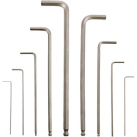 Extra-Long Magnetic SAE Ball Nose Hex Key Set JMHK-9SL, 9 Pcs., Imperial Chandler Sales