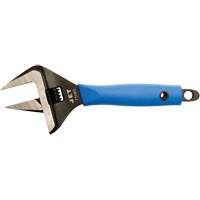 Wide Jaw Adjustable Wrench, 10" L, 2-11/32" Max Width Chandler Sales
