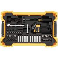 Jeu d'outils avec plateau & couvercle TOUGHSYSTEM2.0, 131 Mcx, Prise de 1/4"/3/8", Profond Chandler Sales