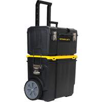 3-in-1 Mobile Work Centre, 18-1/2" x 24-3/10", Black/Yellow Chandler Sales
