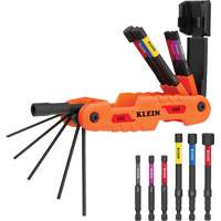 Extended Reach Impact Folding Hex Key Set, 11 Pcs., Imperial Chandler Sales
