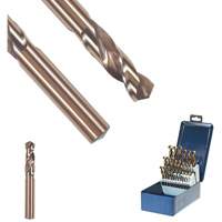 SST+ Wire Gauge Sized Drill Bit, 1/16", High Speed Steel, 3/8" Flute, 135° Point Chandler Sales