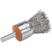 Brosses mont&eacute;es &agrave; fils cr&ecirc;p&eacute;s, 1/2", Fils 0,02", Tige 1/4" Chandler Sales