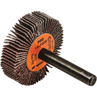 Flap Wheels-Coolcut Flap Wheels, Aluminum Oxide, 80 Grit, 1-1/2" x 3/8" x 1/4" Chandler Sales