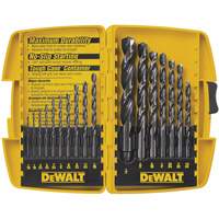 Jobber Drill Bit Set, 17 Pieces, High Speed Steel Chandler Sales