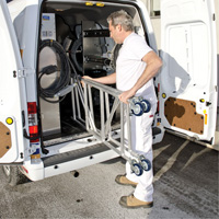 &eacute;chafaudages mobiles - &eacute;chafaudage Mini, Cadre Aluminium, 42" p x 48-1/2" h Chandler Sales