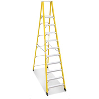 Escabeaux industriels robustes &agrave; plateforme (s&eacute;rie 6500), 12', Cap. De 300 lb Chandler Sales