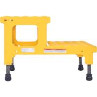 Adjustable Step-Mate Stand, 2 Step(s), 23-13/16" W x 22-7/8" L x 15-1/4" H, 500 lbs. Capacity Chandler Sales