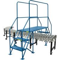 &eacute;chelles de liaison, 35-1/2" Port&eacute;e hors tout, 31-1/2" ha x 22" p, 22" Largeur de la marche Chandler Sales