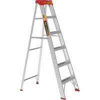 Step Ladder, 6', Aluminum, 200 lbs. Capacity, Type 3 Chandler Sales