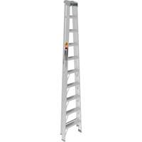 Step Ladder, 10', Aluminum, 225 lbs. Capacity, Type 2 Chandler Sales