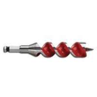 Longue m&egrave;che h&eacute;licoidale pour perceuse, Diam&egrave;tre de 1", Cannelure 4", Tige 7/16" hexagonal Chandler Sales