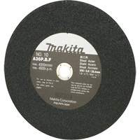 Meule abrasive pour scies &agrave; tronçonner et meuleuses dangle, 12" x 7/64", Arbre de 1", 4500 Tr/min Chandler Sales