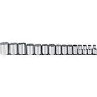 Jeu de douilles, 15 Mcx, Prise de 1/2" Chandler Sales