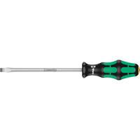 Tapered Slotted Screwdriver, 7 mm, 10-1/16" L, Plastic Handle Chandler Sales
