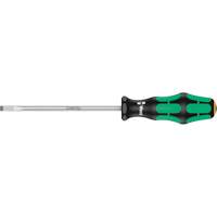 Slotted Screwdriver, 5.5 mm Tip, Round, 8-25/32" L, Plastic Handle Chandler Sales