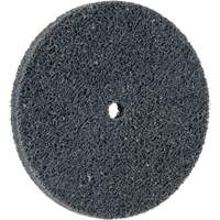 Meule homog&egrave;ne &agrave; faible densit&eacute; de s&eacute;rie 500 Standard Abrasives, 3" x 1/4", Arbre de 1/4", Grain de Fin, Carbure de silicium Chandler Sales