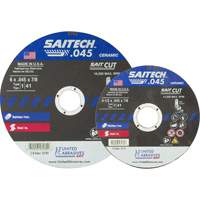 Cut-Off Wheel, 14" x 0.045", 5/8" Arbor, Type 1, Aluminum Oxide/Ceramic, 19000 RPM Chandler Sales