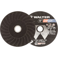 Zipcut Reinforced Cut-Off Wheel, 6" x 3/64", 7/8" Arbor, Type 1, Aluminum Oxide, 10200 RPM Chandler Sales