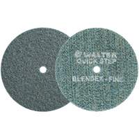 Disque de pr&eacute;paration de surface QUICK-STEP BLENDEX, 5" dia., Grain Fin, Oxyde d'aluminium Chandler Sales