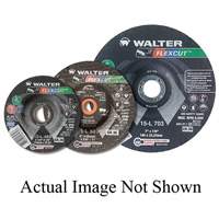 Meule FLEXCUT, 3", 36 Grain, Oxyde d'aluminium, 3/8", 20400 Tr/min, Type 29 Chandler Sales